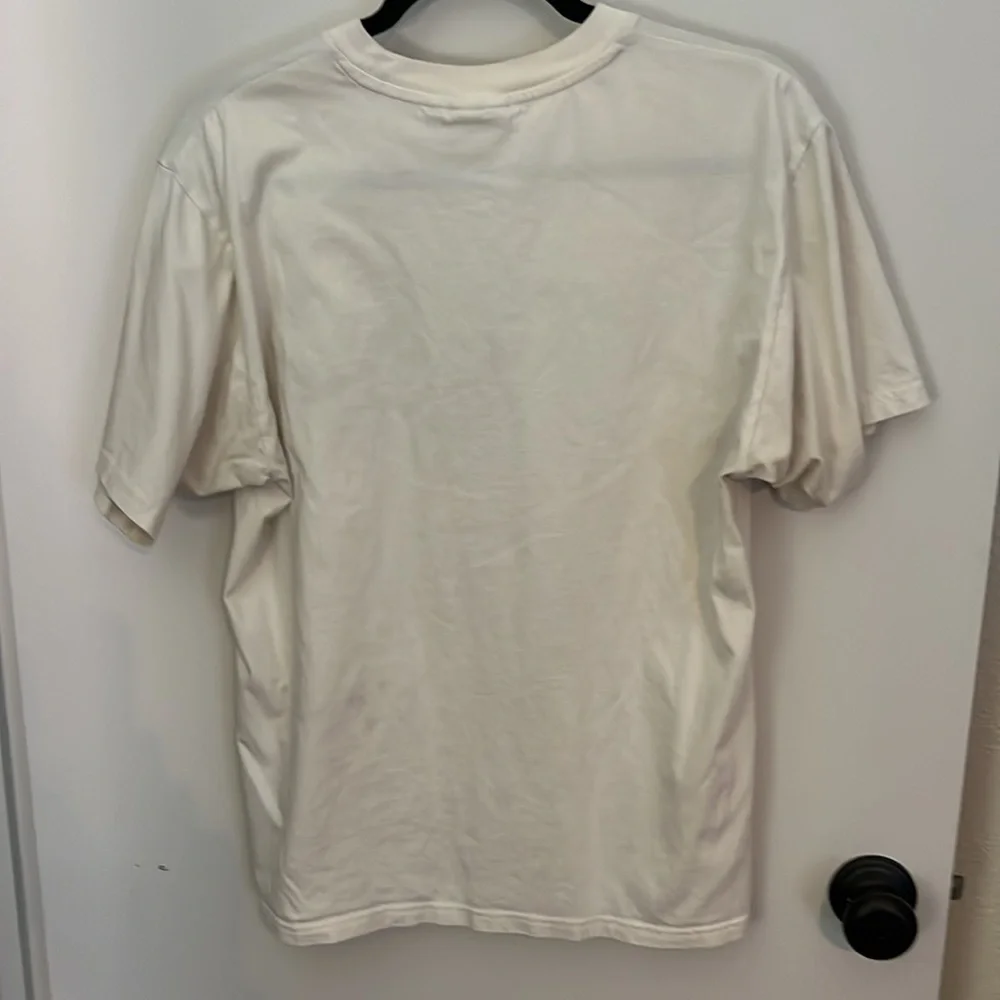 Adidas Trefoil Tree originals cream T-Shirt - Picture 2 of 3